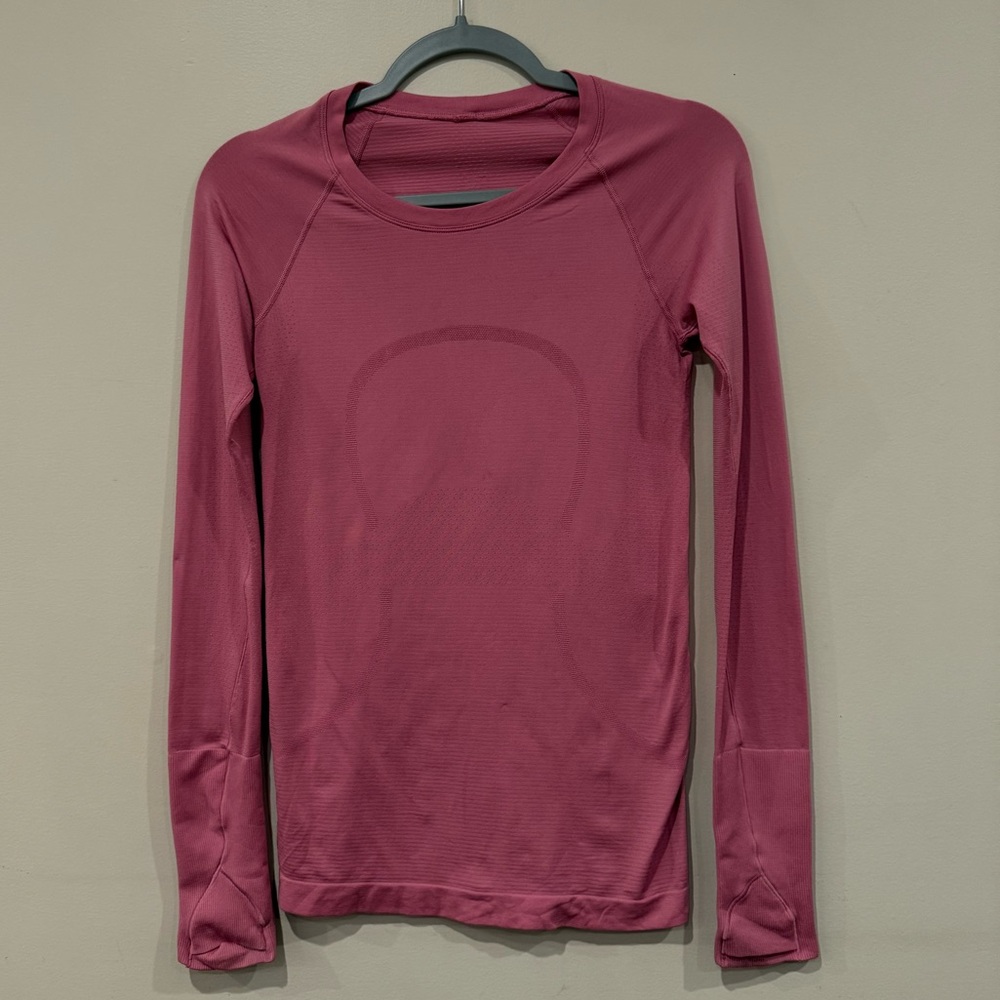 Lululemon Pink Long Sleeve